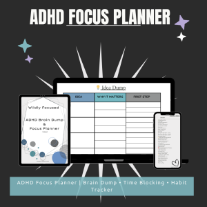 adhd focus planner