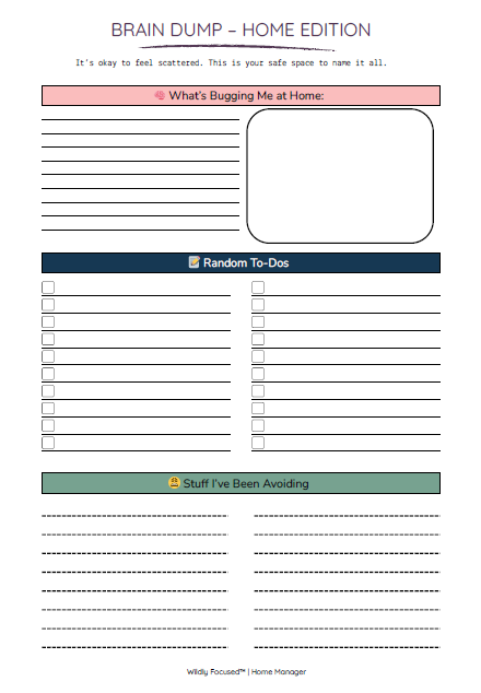 adhd home management bundle | printable life planner for busy biz moms & neurodivergent entrepreneurs | grocery, routines, chores adhd home management bundle | printable life planner for busy biz moms & neurodivergent entrepreneurs | grocery, routines, chores